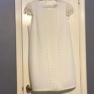 Altard State white dress with lace detail